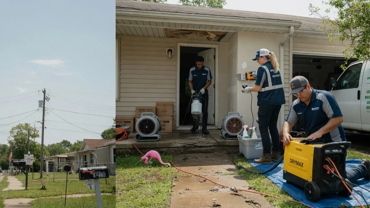 Storm Damage Water Removal in Kensington, KS near me